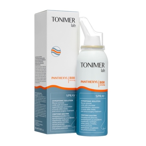 Spray nazal hipertonic, Panthexyl 800 MOSM/KG, 100 ml, Tonimer