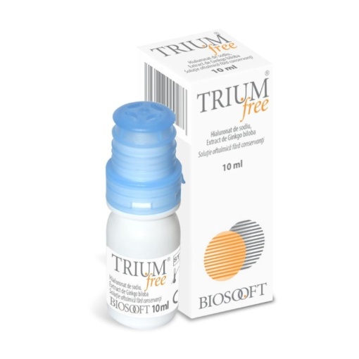 Trium Free solutie oftalmica, 10 ml, Biosooft