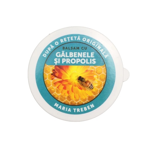 Balsam cu galbenele si propolis, 30 ml, Transvital
