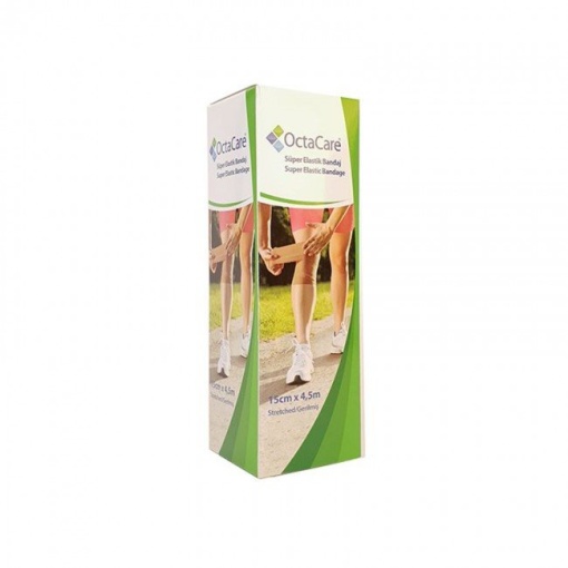 Fasa elastica, 4.5m x 15cm, elasticitate 200%, Octamed