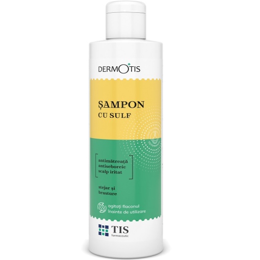 Sampon cu sulf Dermotis, 100 ml, Tis Farmaceutic