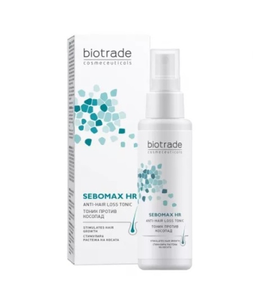 Tonic impotriva caderii parului Sebomax HR, 75 ml, Biotrade