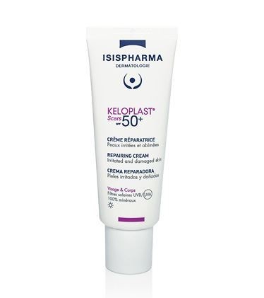 Crema reparatoare Keloplast Scars SPF 50+, 40 ml, Isispharma