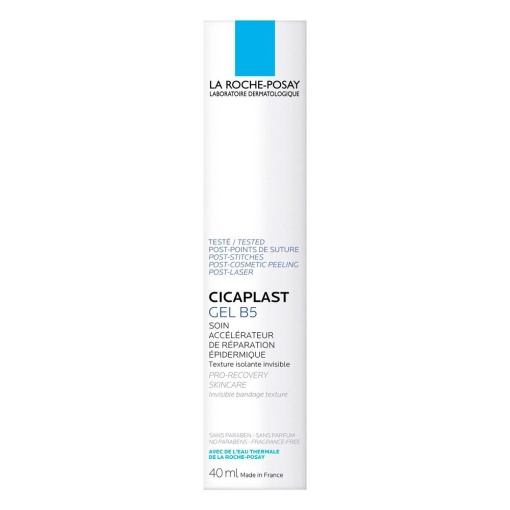 Gel reparator cu efect rapid Cicaplast B5, 40 ml, La Roche-Posay
