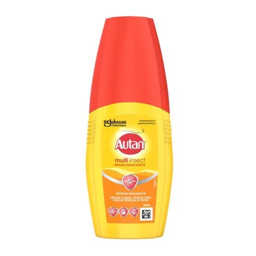 Lotiune anti-intepaturi insecte Multi-insect, 100 ml, Autan