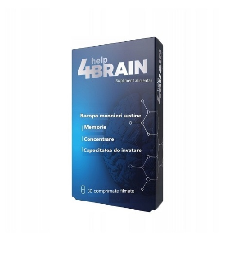Memorie si concentrare Help 4 Brain, 30 comprimate, Zdrovit