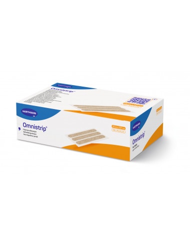 Plasture pentru inlocuirea suturilor chirurgicale Omnistrip 25mm x 127 mm, 50 buc, Hartmann