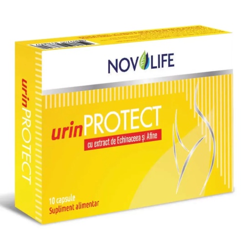 urinPROTECT cu Extract de Echinaceea si Afine,10 Capsule,Novolife