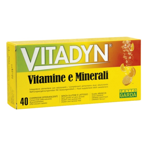 Vitadyn Vitamine si Minerale x 40 Comprimate Efervescente, Specchiasol