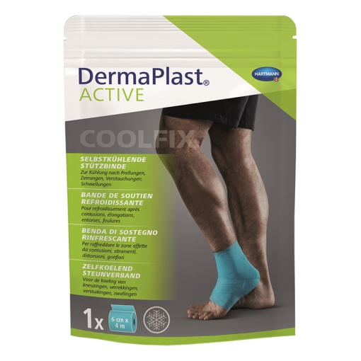 DermaPlast ACTIVE Coolfix Fasa elastica, cu efect de racire, 6cm x 4m, Hartmann