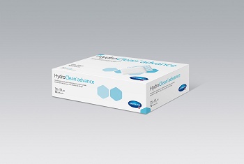 Pansament activat pentru terapia umeda HydroClean Advance, 7.5 x 7.5 cm, 10 bucati, Hartmann