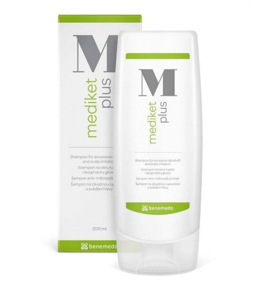 Sampon dermatologic antimatreata si iritatii Mediket Plus, 200 ml, Benemedo