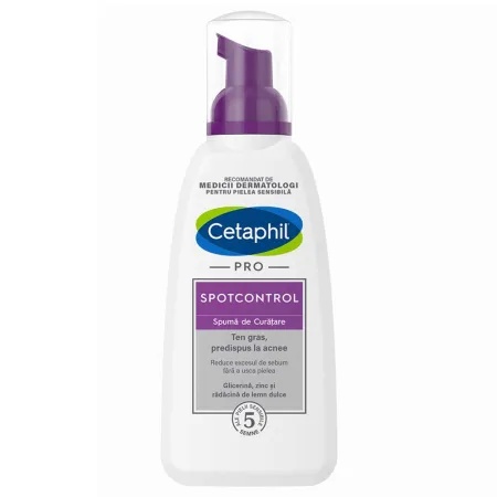 Spuma de curatare SpotControl PRO, 235 ml, Cetaphil