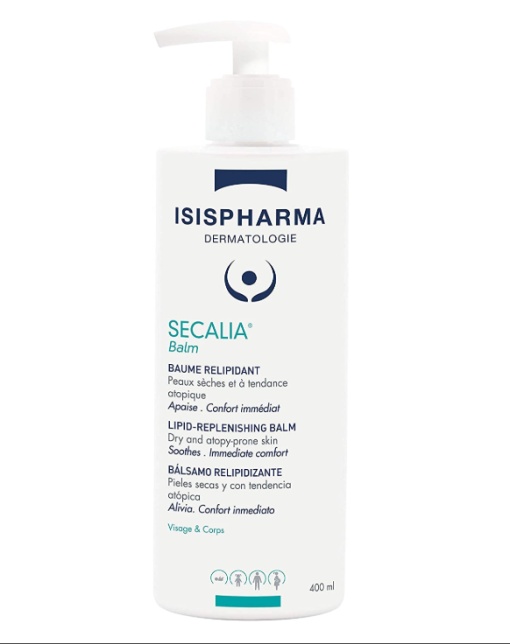Balsam fluid calmant, relipidant cu absorbtie rapida pentru piele atopica Secalia ATO Balm, 400 ml, IsisPharma