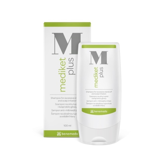 Sampon dermatologic antimatreata si iritatii Mediket Plus, 100 ml, Benemedo
