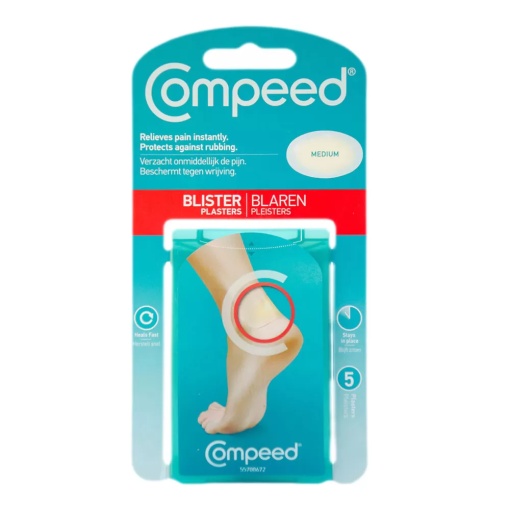 Plasturi medii pentru basici, 5 bucati, Compeed