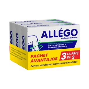 Allego, pachet promotional 3 la pret de 2, Fiterman Pharma