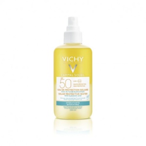 Apa cu protectie solara SPF 50+ pentru fata si corp Capital Soleil, 200 ml, Vichy