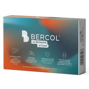 Bercol, 30 comprimate, Naturpharma