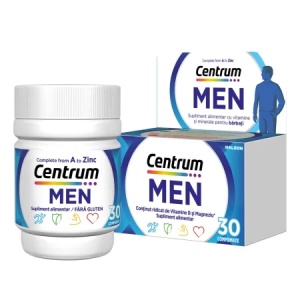 Centrum pentru barbati formula imbunatatita, 30 comprimate, Haleon