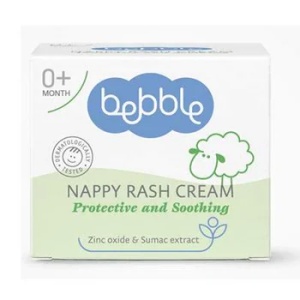 Crema pentru fundulet rosu, 60ml, Bebble
