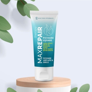 Crema pentru picioare usoare Maxrepair Therapy, 75 ml, Doctor Fiterman