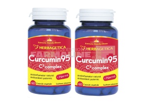 Curcumin 95 C3 Complex, 60 + 10 capsule, Herbagetica