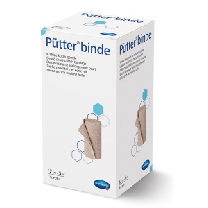 Fasa elastica pentru compresie puternica Putter, 12 cm x 5 m, 1 bucata, Hartmann