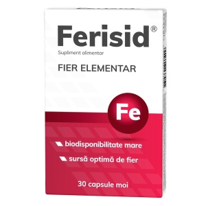 Fier elementar Ferisid, 30 capsule moi, Zdrovit