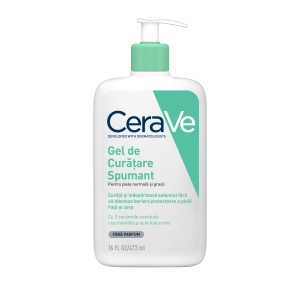 Gel de curatare spumant pentru piele normal si grasa, 236 ml, CeraVe