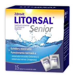 Litorsal Senior, 15 plicuri, Zdrovit