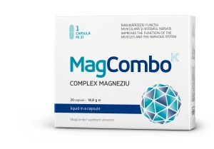 MagCombo Complex Magneziu 940 mg, 20 capsule, Vitaslim
