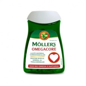 Omegacore, 60 capsule moi, Moller's