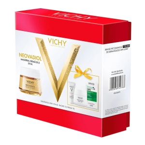 Pachet Crema de zi Novadiol Magistral, 50 ml + Crema de noapte Neovadiol Magistral, 15 ml + Fluid cu SPF 50+ Capital Soleil, 3 ml + Sampon anti-matreata Dercos, 6 ml, Vichy