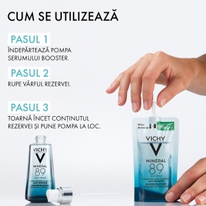 Refill Gel Booster zilnic cu efect de hidratare si reumplere Mineral 89, 50 ml, Vichy - Img 5