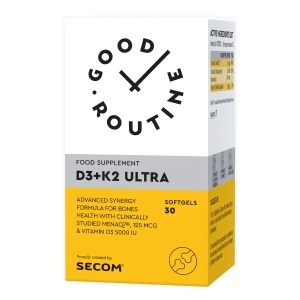 Secom Good Routine Daily D3+K2 Ultra , 30 capsule