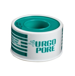 Banda adeziva pentru fixarea pansamentelor UrgoPore, 5 m x 2,5 cm, Urgo