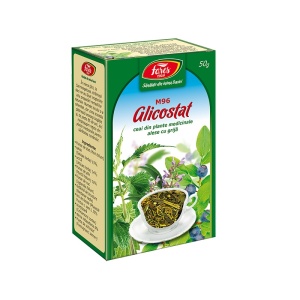 Ceai Glicostat M96, 50 g, Fares