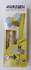 Conuri remediu natural pentru urechi copii, 2 bucati, Sana