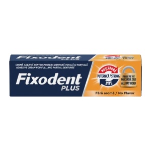 Crema adeziva pentru proteza dentara Plus Best Hold, 40g, Fixodent