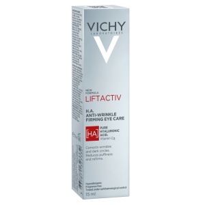 Crema pentru ochi cu efect antirid si fermitate Liftactiv HA, 15 ml, Vichy