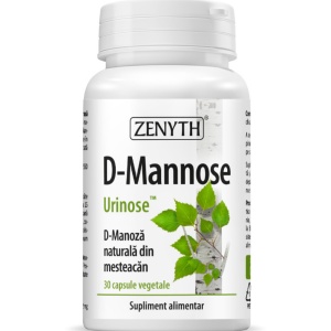 D-Mannose, 30 capsule vegetale, Zenyth