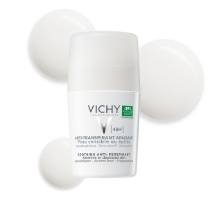 Deodorant roll-on antiperspirant fara parfum 48h, 50 ml, Vichy - Img 2