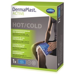 DermaPlast Active Hot/Cold, compresa cu gel reutilizabila, 12 x 29 cm, 1 bucata, Hartmann