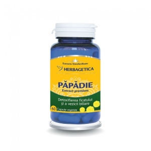 Extract de papadie, 60 capsule, Herbagetica