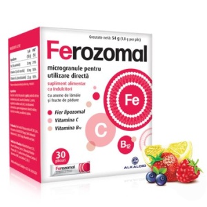 Ferozomal, 30 plicuri, Alkaloid