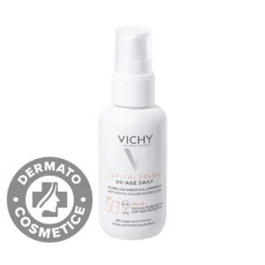 Fluid impotriva imbatranirii UV Age Capital Soleil SPF 50+, 40ml, Vichy