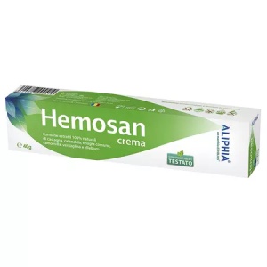 Hemosan crema Aliphia pentru zone inflamate, 40 g, Exhelios
