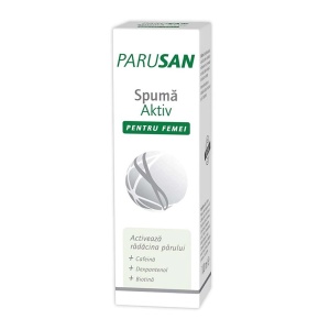 Parusan Spuma de par Aktiv pentru femei, 100 ml, Theiss Naturwaren