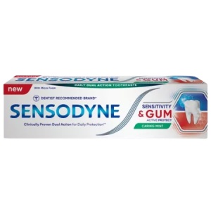 Pasta de dinti Sensitivity & Gum Caring Mint, 75 ml, Sensodyne